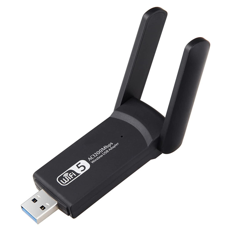 WIRELESS ADAPTADOR USB 3.0 2T2R  2.4/5Ghz 1300M