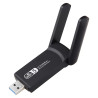 WIRELESS ADAPTADOR USB 3.0 2T2R  2.4/5Ghz 1300M