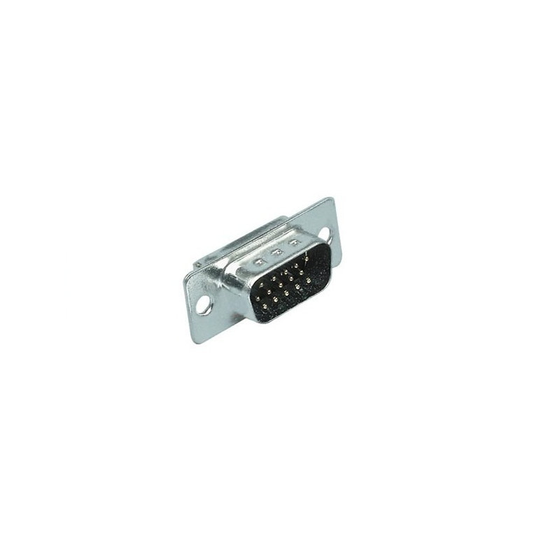 CONECTOR VGA HD15 MACHO SOLDAR
