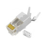 CONECTOR FTP RJ45 MACHO CAT 6A
