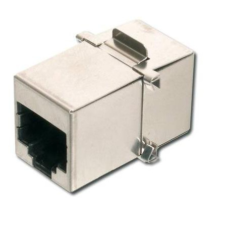 ADAPTADOR RJ45 H-H CAT-6 FTP TIPO KEYSTONE PANEL