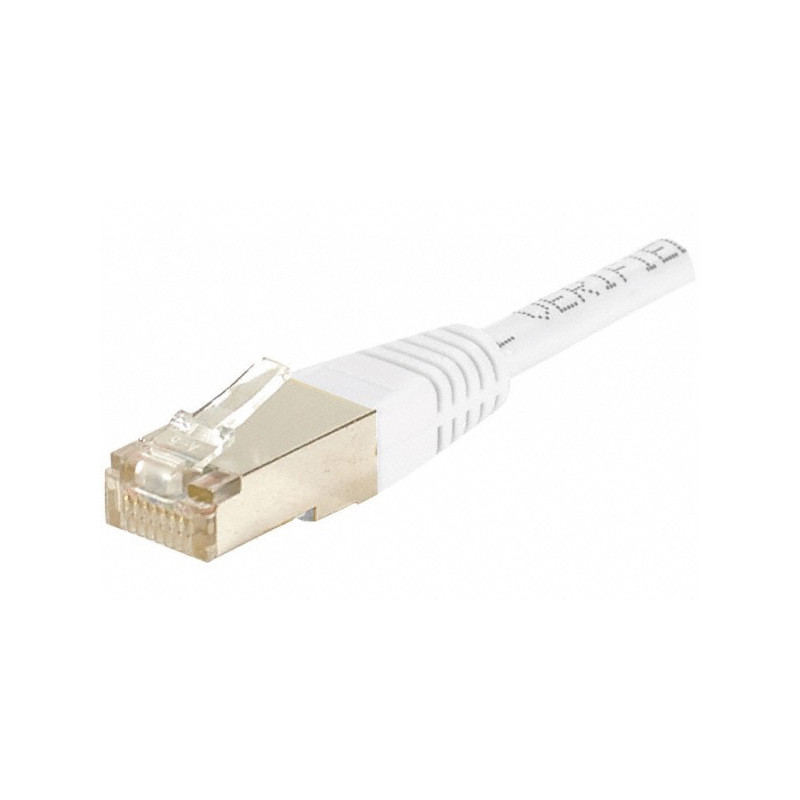 LATIGUILLO BLANCO FTP CAT6 FLEXIBLE 2Mts.