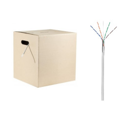 BOBINA 305Mts CABLE FTP FLEXIBLE CAT-6