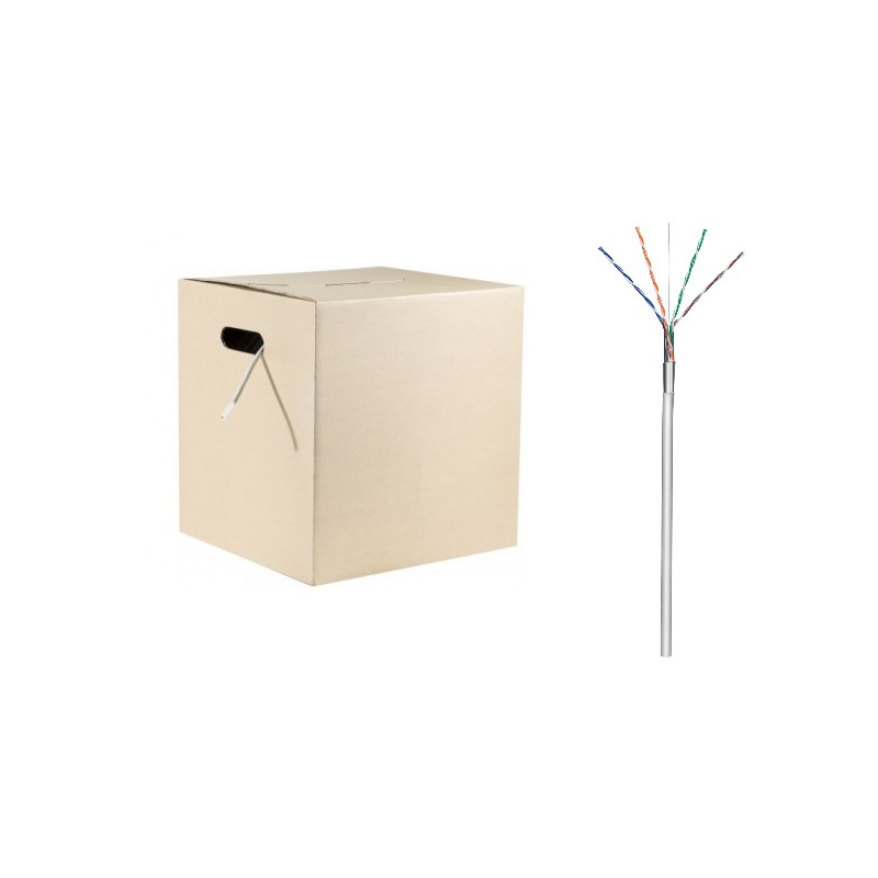 BOBINA 305Mts CABLE FTP FLEXIBLE CAT-6