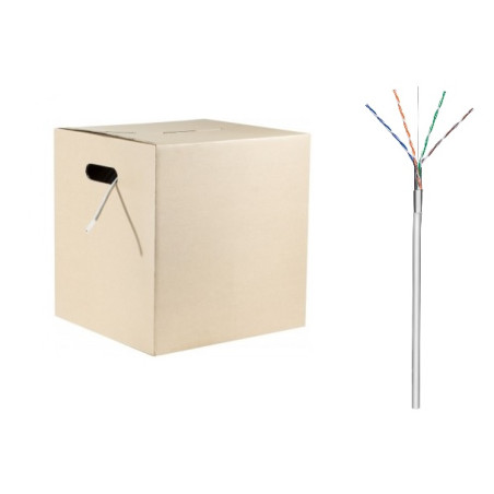 BOBINA 305Mts CABLE FTP FLEXIBLE CAT-6