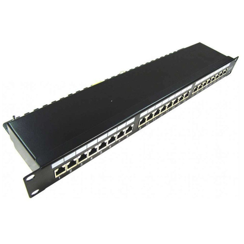 PANEL FTP CAT-6 24 PTOS RJ45 110  RACK 19´´