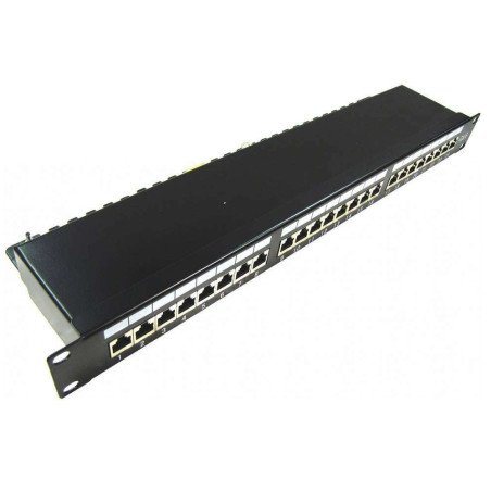 PANEL FTP CAT-6 24 PTOS RJ45 110  RACK 19´´
