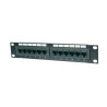 PANEL UTP CAT-6  12 PUERTOS RJ45 10´´