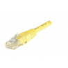 LATIGUILLO AMARILLO UTP CAT6 FLEXIBLE 0.5 Mts.