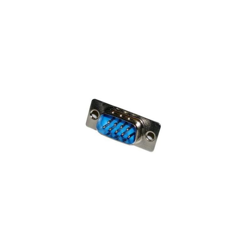 CONECTOR DB9 MACHO SOLDAR