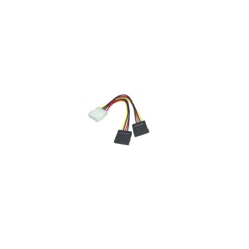 CABLE ALIMENTACION HD SATA 2 DISPOSITIVOS