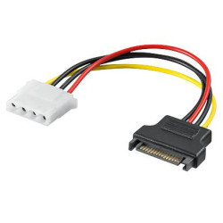 CABLE ALIMENTACION HD IDE (DISCO) - SATA (FUENTE)