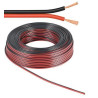 BOBINA 50Mts CABLE AUDIO STEREO PARALELO 1.5mm N/R