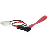 CABLE DATOS SATA A SLIM SATA + ALIMENT. MOLEX 20 c