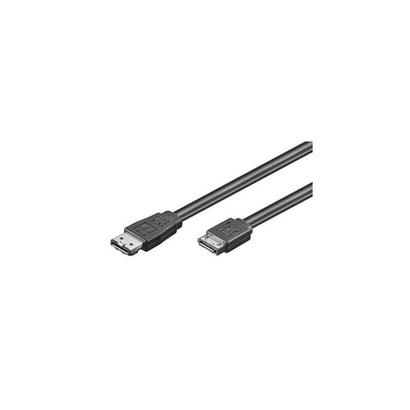 CABLE DATOS EXTERNO E-SATA  A  SATA (L)  1 Mts