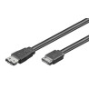 CABLE DATOS EXTERNO E-SATA  A  SATA (L)  1 Mts