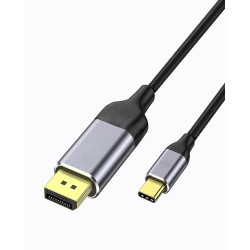 CABLE VIDEO USB-C 3.1 (M)-DISPLAYPORT (M) BIDIRE