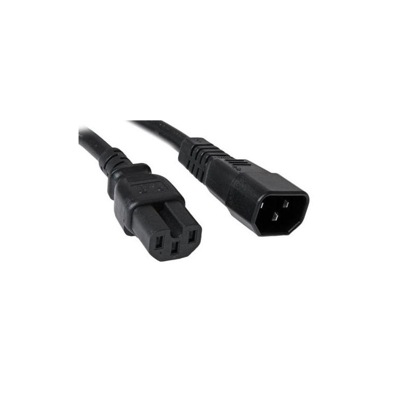 CABLE DE ALIMENTACION  C14 M - C15 H 1.8 MTS