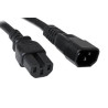 CABLE DE ALIMENTACION  C14 M - C15 H 1.8 MTS