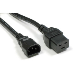 CABLE DE ALIMENTACION CPU C14 M - C19 H 1.8 MTS