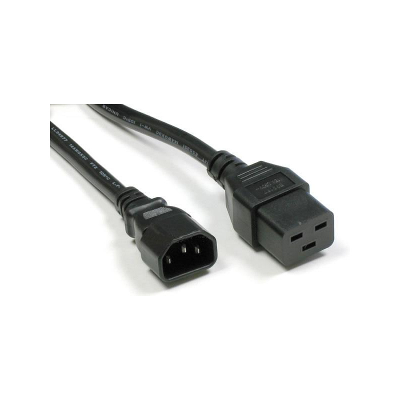 CABLE DE ALIMENTACION CPU C14 M - C19 H 1MTS