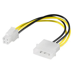 CABLE ALIMENTACION PLACA ATX 4 PINES (H) - MOLEX (