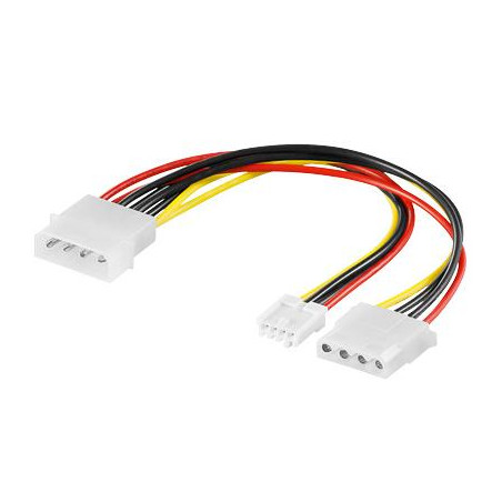 CABLE ALIMENTACION MIXTO 1 x 5.25 + 1 X 3.5  20CM