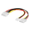 CABLE ALIMENTACION MIXTO 1 x 5.25 + 1 X 3.5  20CM