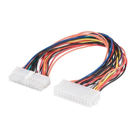 CABLE PROLONG. ALIMENT. PLACA 24PINES  M - H  0.30