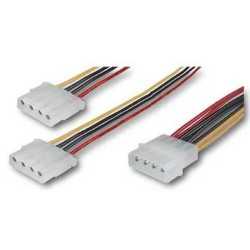 CABLE ALIMENTACION HD IDE(MOLEX) 2 x 5.25  0.2Mts.