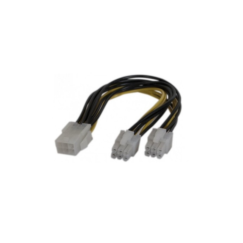 CABLE ALIMENTACION VGA 2 X PCI EXPRES 6 PINES