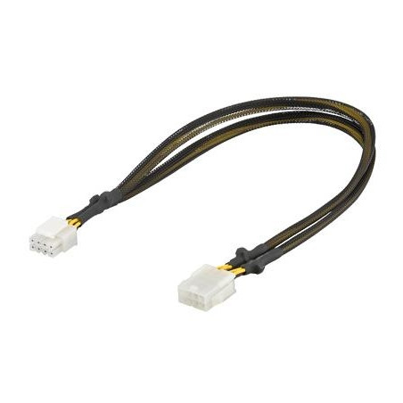 CABLE PROLONG. ALIMENT. PLACA 8PINES  M - H  0.30