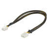 CABLE PROLONG. ALIMENT. PLACA 8PINES  M - H  0.30