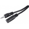 CABLE AUDIO JACK STEREO 3.5 M - H  15Mts