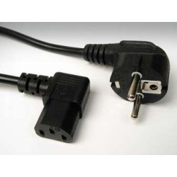 CABLE DE ALIMENTACION CPU-RED ACODADO 1.8 Mts.