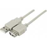 CABLE EXTENSION COMPATIBLE USB 2.0 A(M)-A(H) 1M
