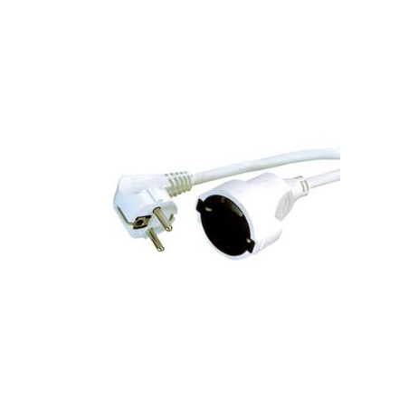 CABLE PROLONGADOR SCHUKO M - H 5 Mts. BLANCO