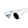 CABLE PROLONGADOR SCHUKO M - H 5 Mts. BLANCO