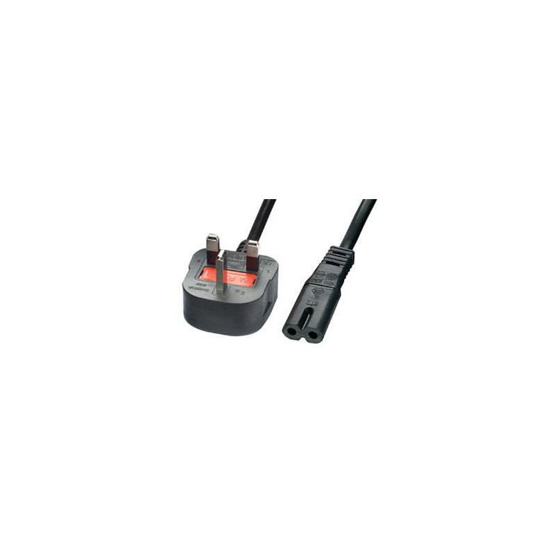 CABLE DE ALIMENTACION PORTATIL (OCHO) 1.8Mts. UK