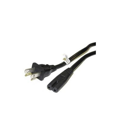 CABLE DE ALIMENTACION PORTATIL (OCHO) 1.8Mts. USA