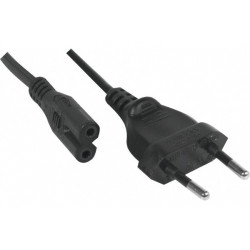 CABLE DE ALIMENTACION PORTATIL (OCHO) 3 Mts