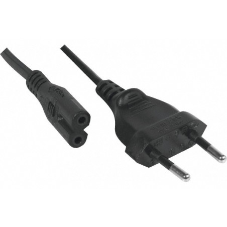 CABLE DE ALIMENTACION PORTATIL (OCHO) 3 Mts