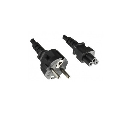 CABLE DE ALIMENTACION PORTATIL (TREBOL) 5Mts.