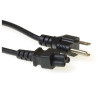 CABLE DE ALIMENTACION PORTATIL (TREBOL) 1.8Mts USA