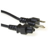 CABLE DE ALIMENTACION PORTATIL (TREBOL) 3Mts USA