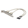 CABLE INTERNO PLACA BASE A SLOT USB 2 PTOS