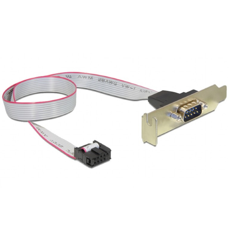 CABLE INTERNO PLACA BASE A SLOT DB9M LOW PROFILE