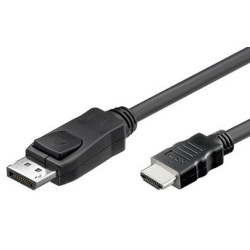 CABLE DISPLAYPORT (CPU) - HDMI (MONITOR) 3Mt