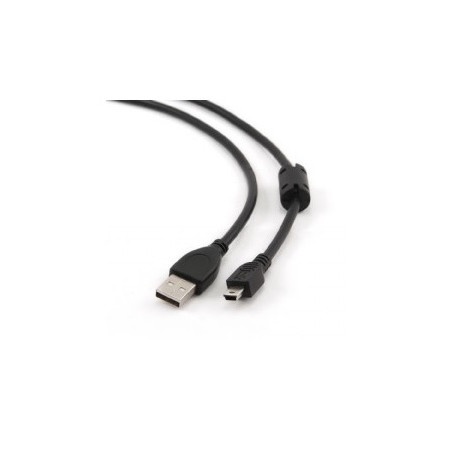 CABLE USB 2.0 TIPO A(M)- USB B Mini 5 pines(M) 1.8
