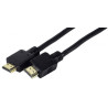 CABLE HDMI 4K/2K 3D v 2.0  TIPO A  M-M  1Mtr